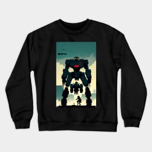 Battle Robot Crewneck Sweatshirt